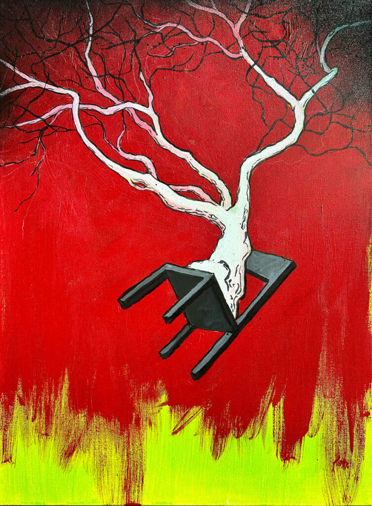 Fireline Doctrine, painting on canvas