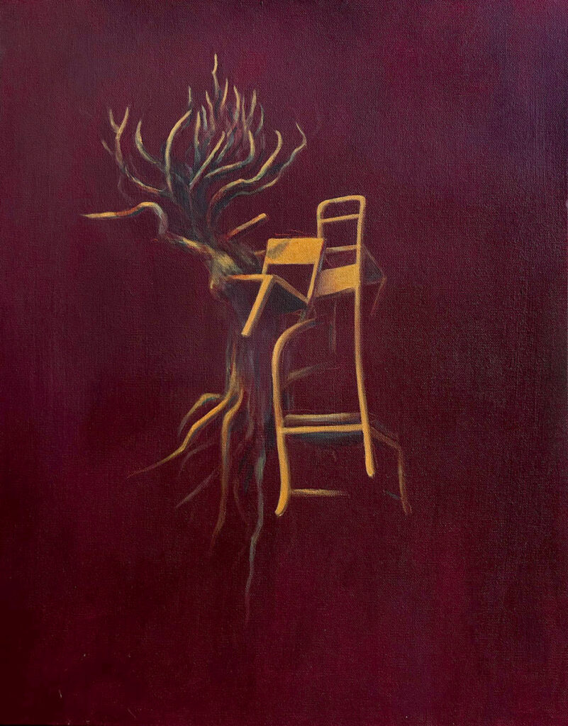 Nocturne Mirage, artwork on canvas