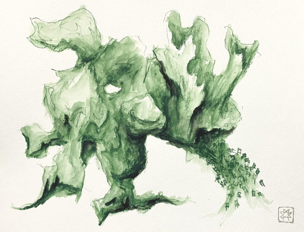 Infest, ink on paper