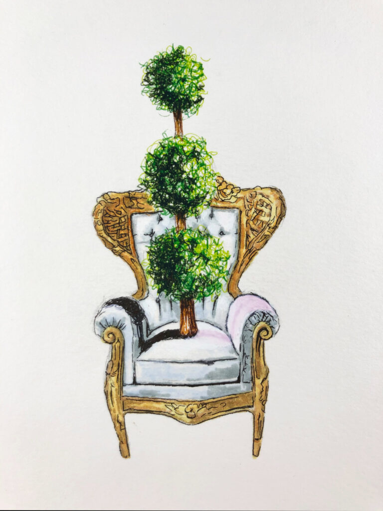 Fancy, artwork on paper