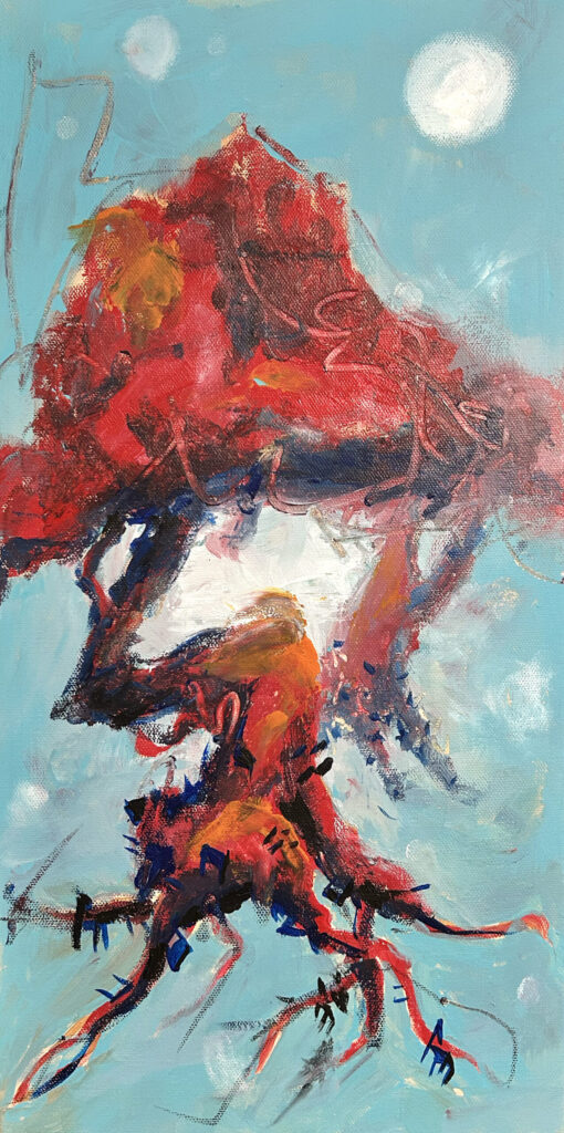 Glow of Cognition, painting on canvas