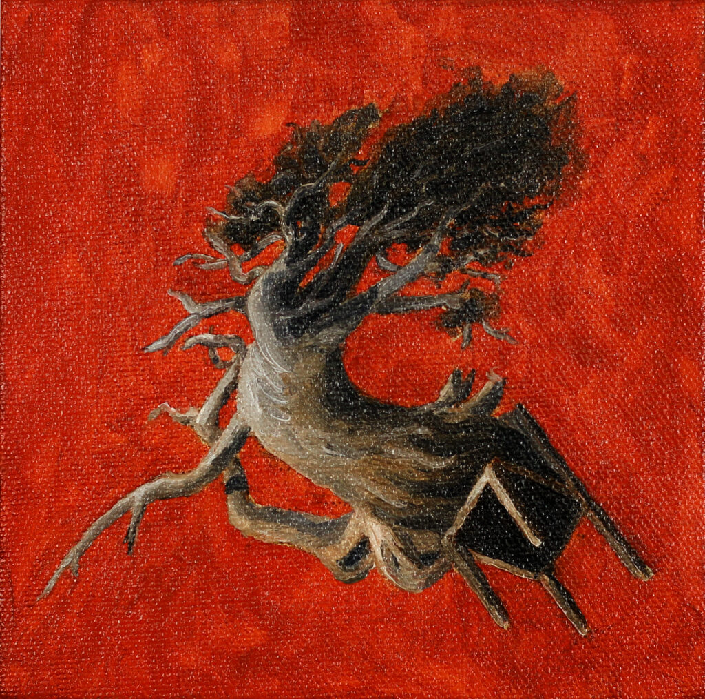 God Chree, oil on canvas
