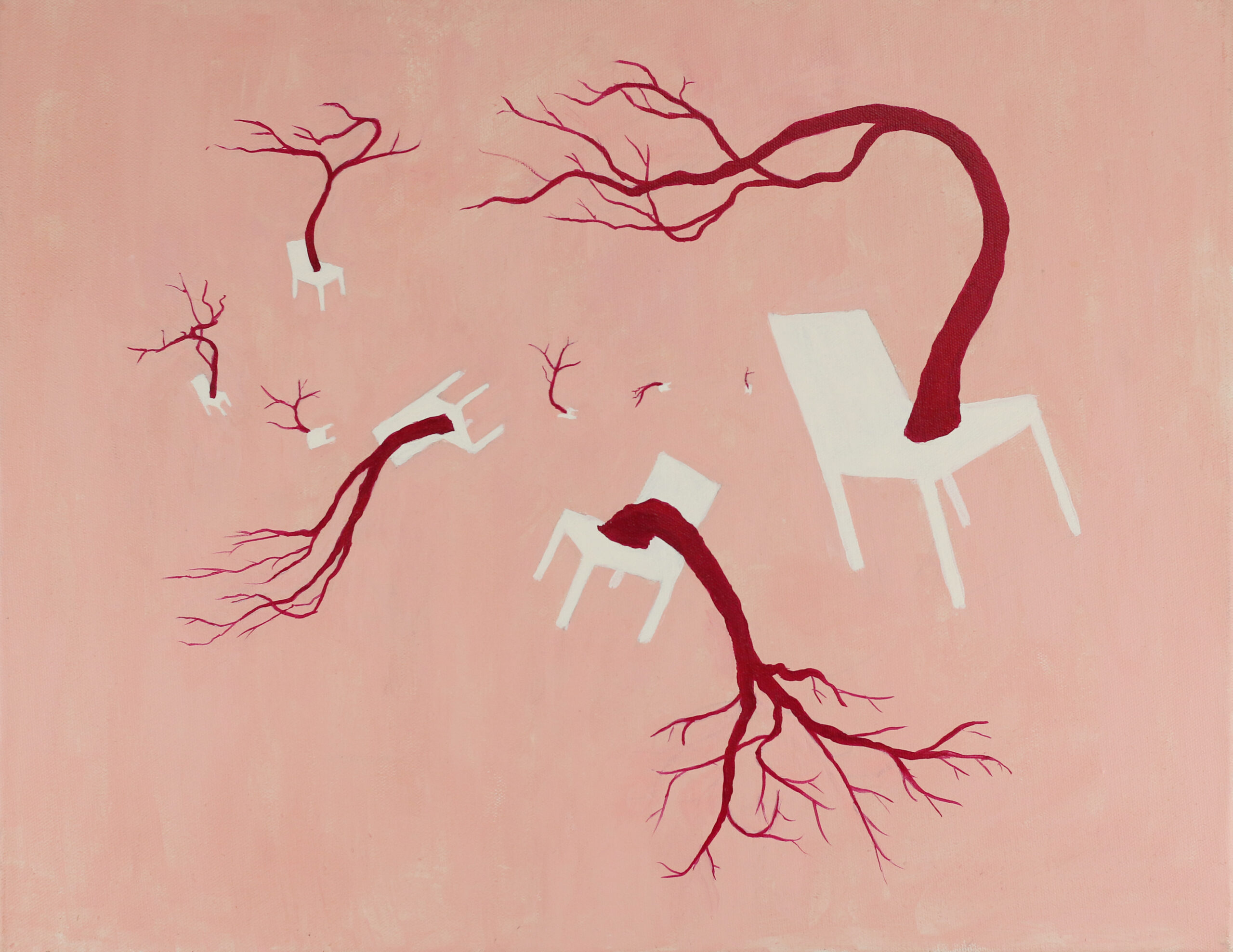 Infinity Chrees, painting on canvas