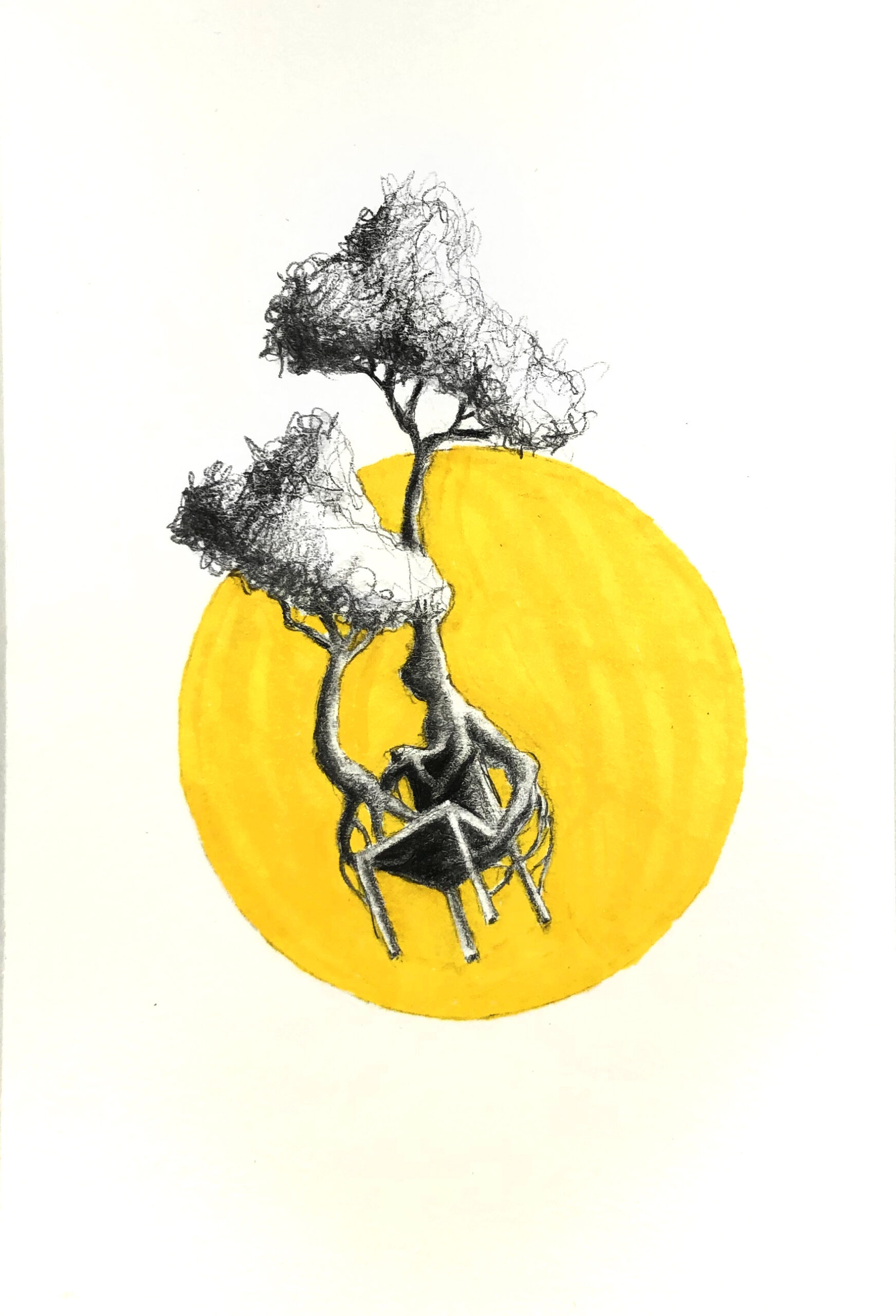 Strained Affection, artwork on paper