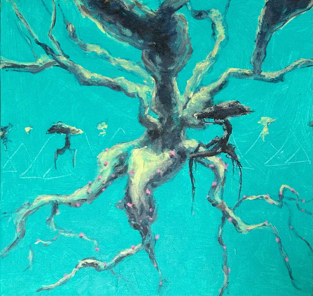 Sub Surface, painting on canvas