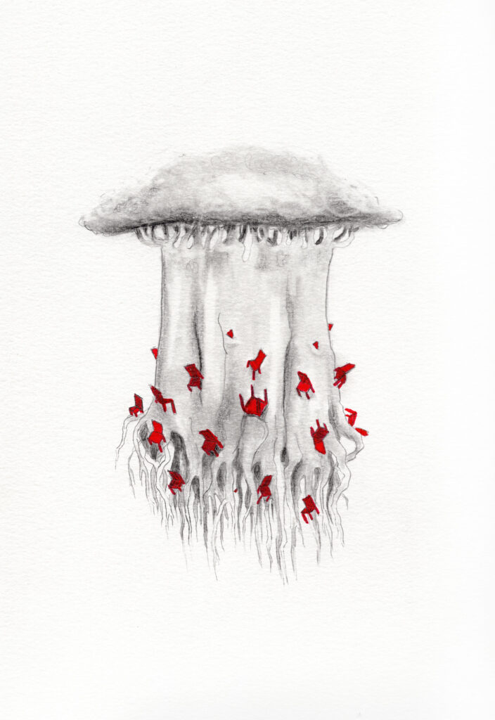 Takeover, artwork on paper