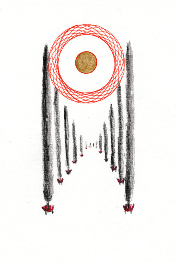 The Way, miniature drawing