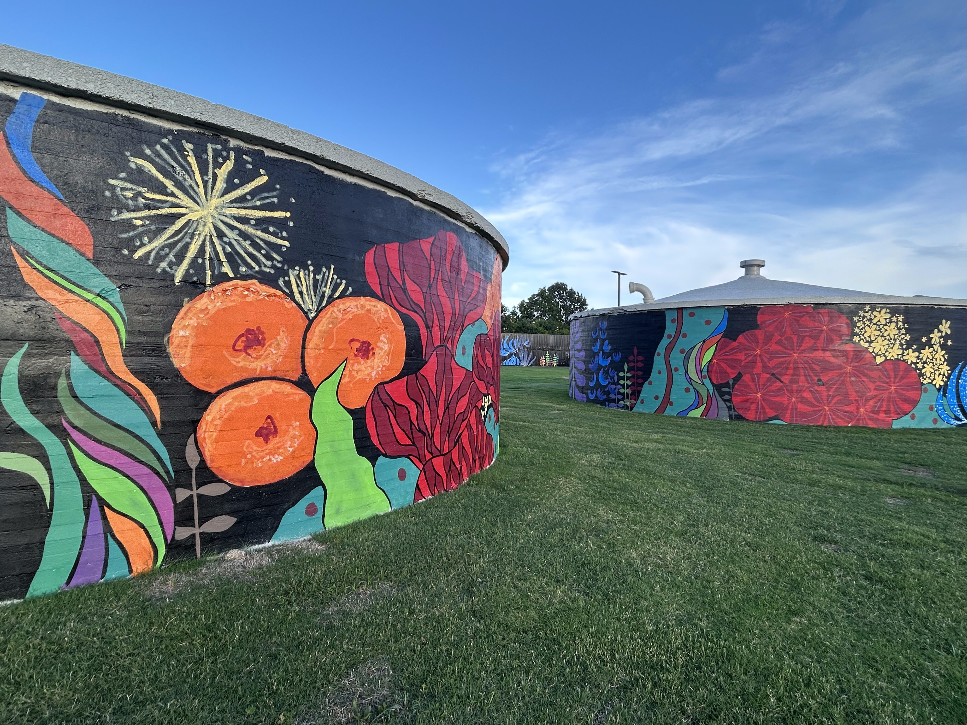 Downtown Paragould Mural at The Station